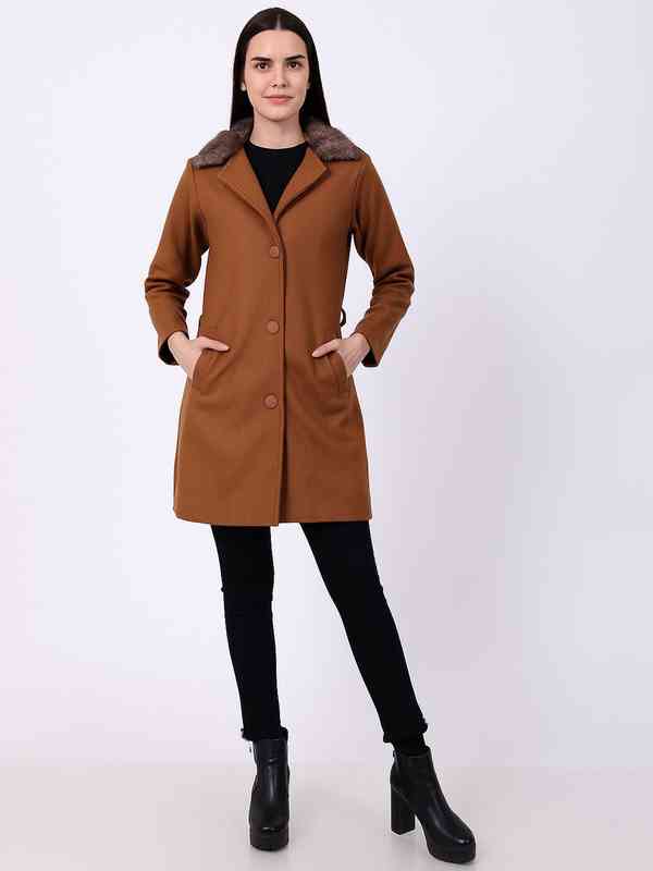 Brown Coat Coats - Buy Brown Coat Coats online in India