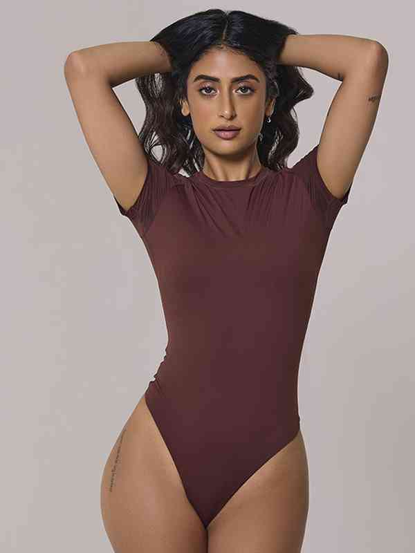 Buy Brown Bodysuit Online in India | Myntra