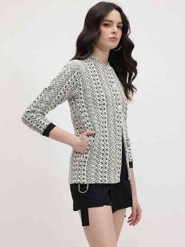 白*い様 YYPH low gauge knit cardigan jacket 白*い様 YYPH low gauge