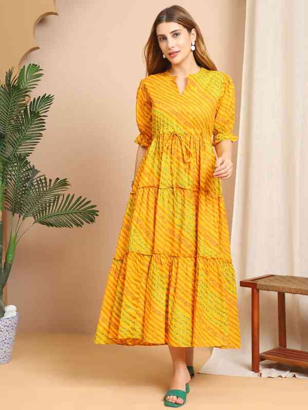 Jacquard Dress - Buy Jacquard Dress online in India