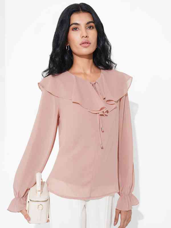 Ruffle Tops Women - Buy Ruffle Tops Women online in India