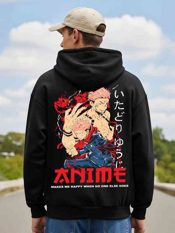 Akira Anime Hoodie – Unisex Casual Pullover With Print, Black, Sizes S-4XL - View #11