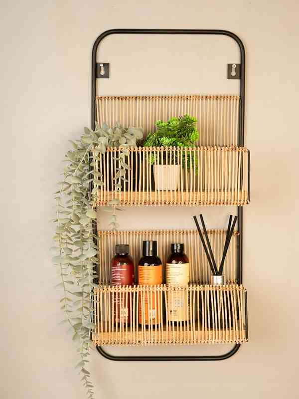 Brown Pocket Wall Shelves - Buy Brown Pocket Wall Shelves online