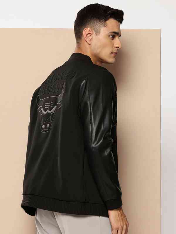 Men Jackets Leather Bomber - Buy Men Jackets Leather Bomber online