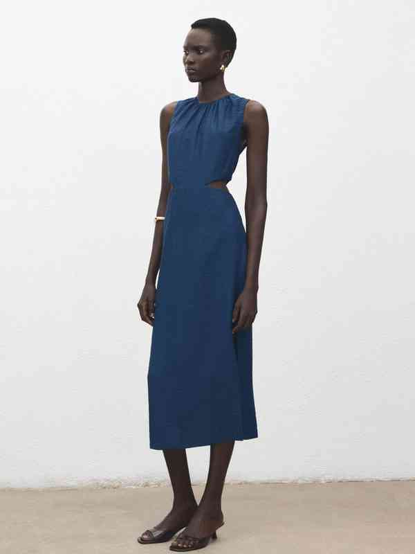 Mango Blue Dresses - Buy Mango Blue Dresses online in India
