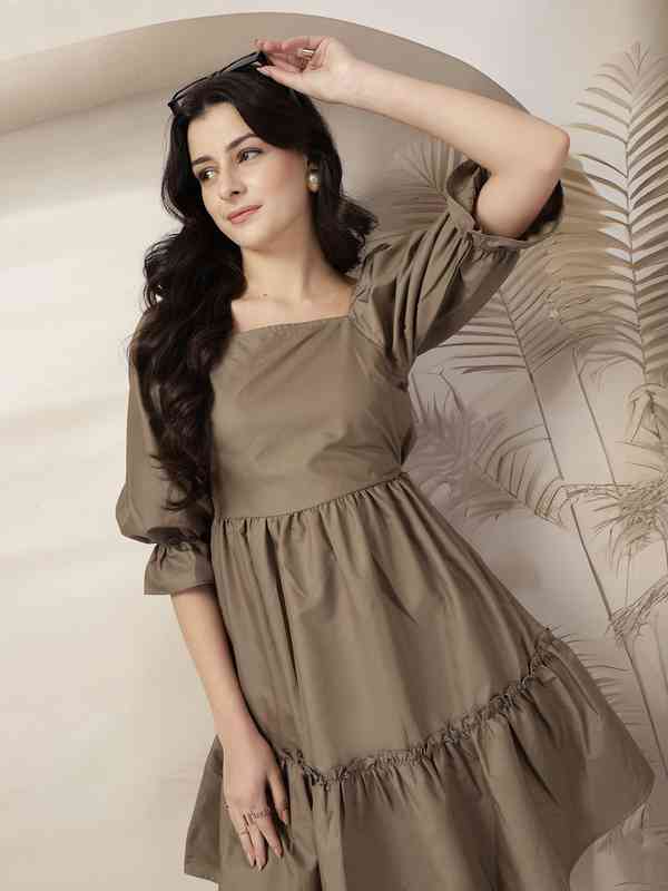 ivory and purple dress Copernico Dress Faded Ivory + Lila main image 0