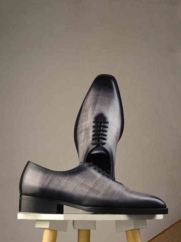Men Grey Formal Shoes - Buy Men Grey Formal Shoes online in India
