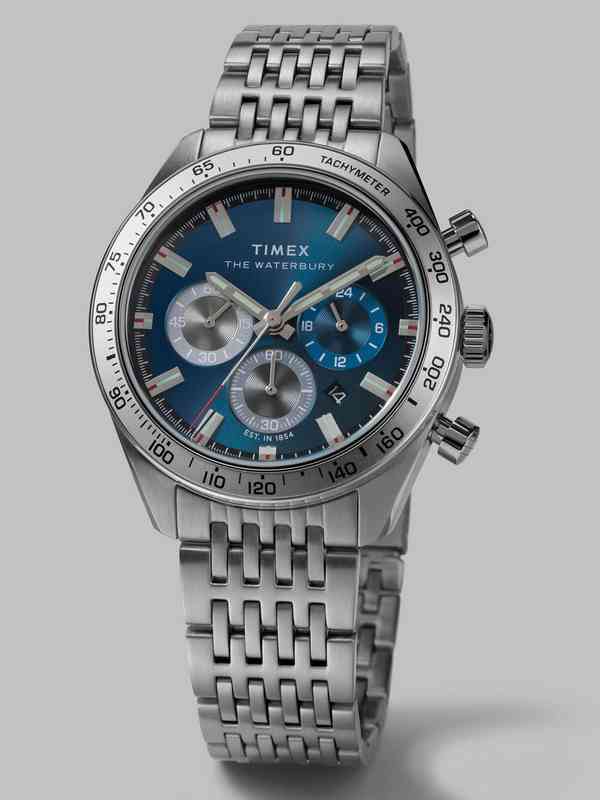 Timex Acura Silver Chronograph - Buy Timex Acura Silver