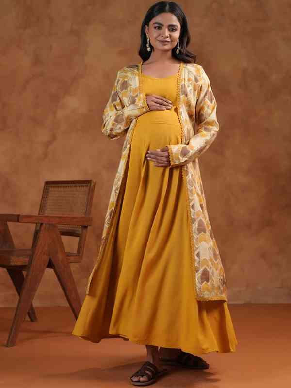 Yellow Indo Western Dress - Buy Yellow Indo Western Dress online in India