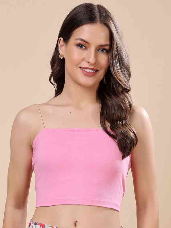 Pink Tank Top Tops - Buy Pink Tank Top Tops online in India