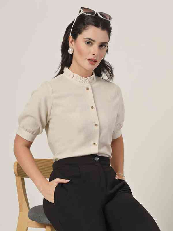 formal dresses for body types Knee-Length Career Dress with Sleeves main image 0
