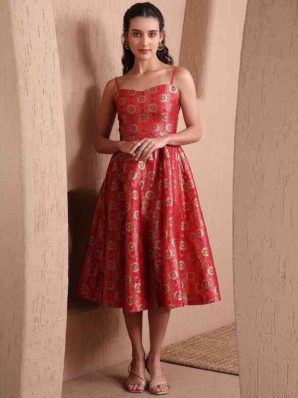 Jacquard Dress - Buy Jacquard Dresses for Women Online | Myntra
