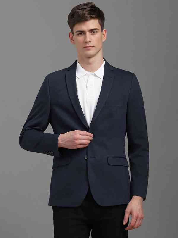 Men Suits Blazers Parx S.oliver Zebba Doraemon - Buy Men Suits