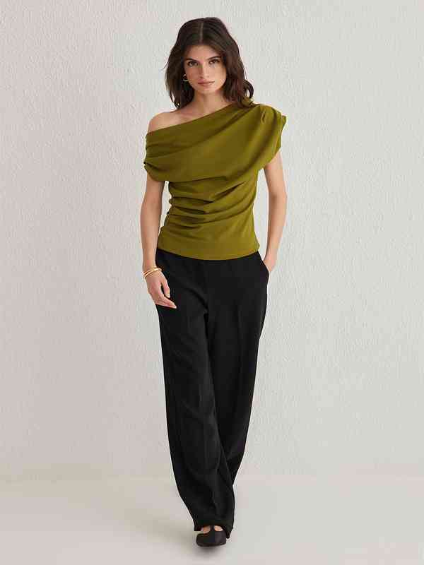 One Shoulder Tops - Buy One Shoulder Tops Online in India