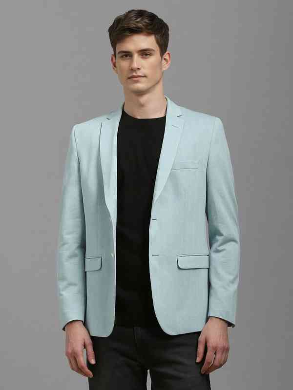 Men Suits Blazers Parx S.oliver Zebba Doraemon - Buy Men Suits