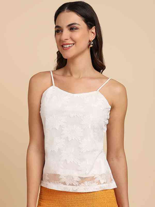 Lace Tanks Tops - Buy Lace Tanks Tops online in India