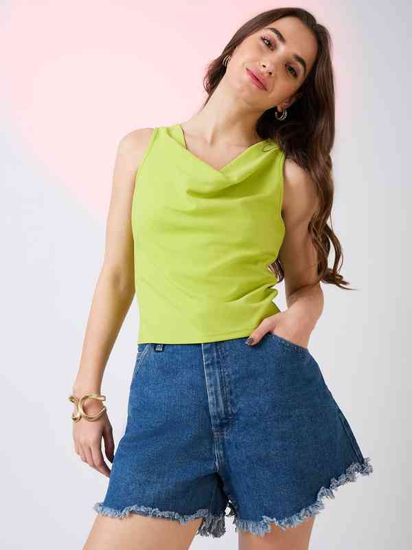 EXMIUN 'Good Times & Tan Lines' Women's Tank Top – Cute Sunglasses Graphic Tee