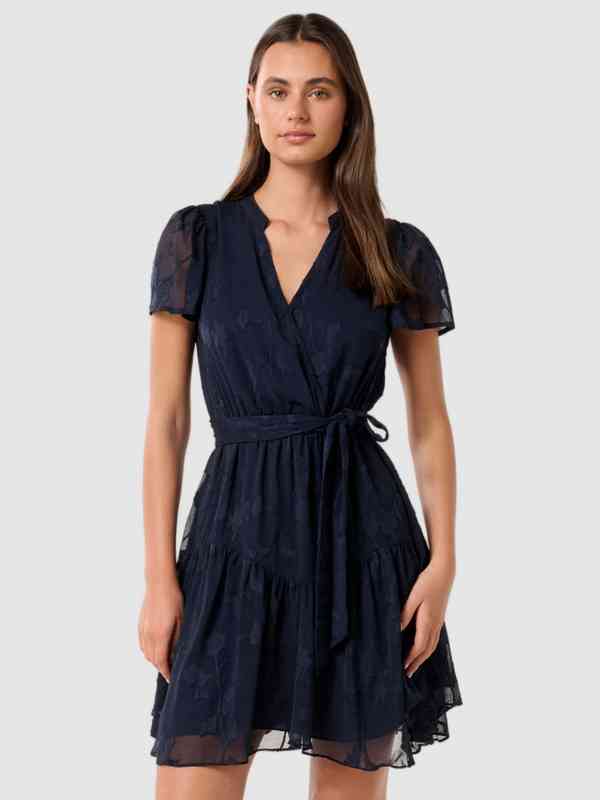 Forever New Navy Blue Dresses - Buy Forever New Navy Blue Dresses online in  India