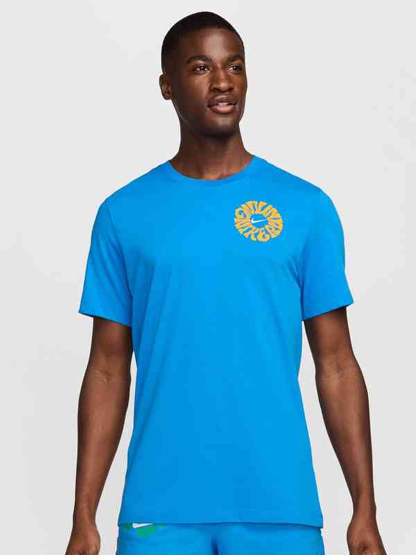 Nike Men French Connection Fc Barcelona Maroon Blue Jersey - Buy