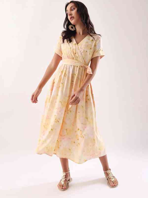 Forever 21 Yellow Dresses - Buy Forever 21 Yellow Dresses online in India
