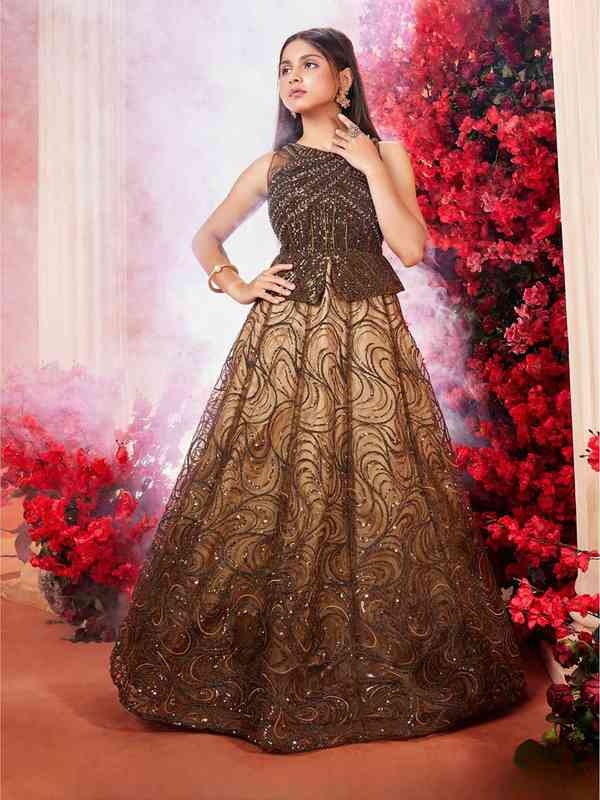 Brown Gown - Brown Gowns Online Shopping in India | Myntra Brown Gown - Brown Gowns Online Shopping in India | Myntra