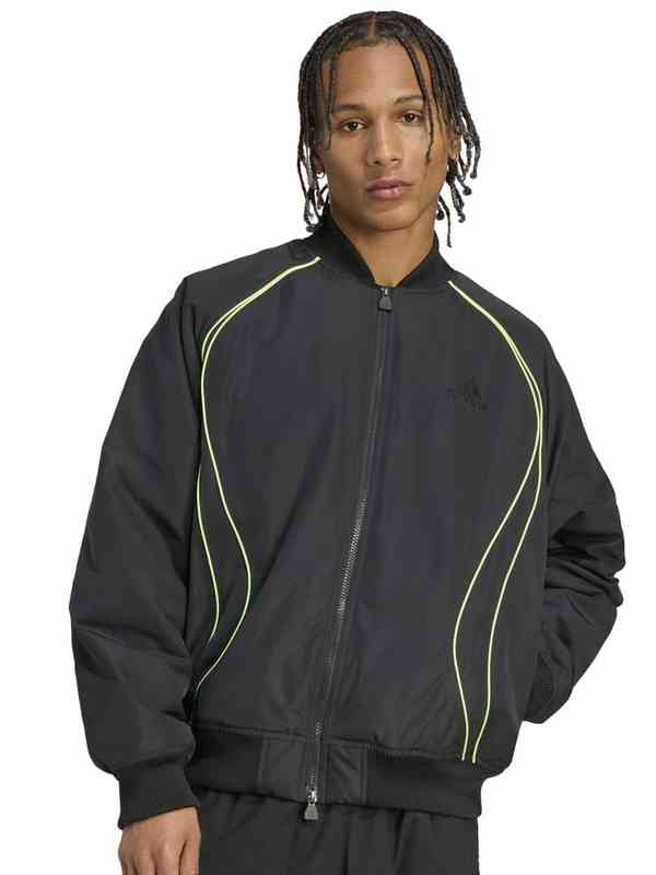 Adidas Originals Black Adibreak Self Striped Track Jacket 7774683