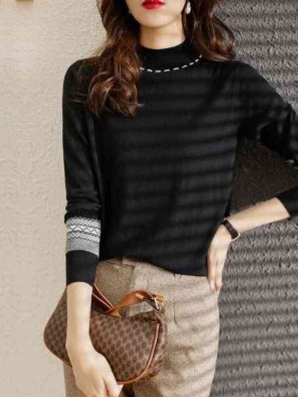 【EFFLORESCENCE】MOCKNECK LAYERED LOGO EFFLORESCENCE】MOCKNECK LAYERED LOGO EFFLORESCENCE】MOCKNECK