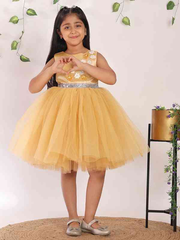davids bridal gold dress Buy METALLIC GOLDEN BLING AND SPARKLY DRESS Online in India – Shoppers  Point India main image 0