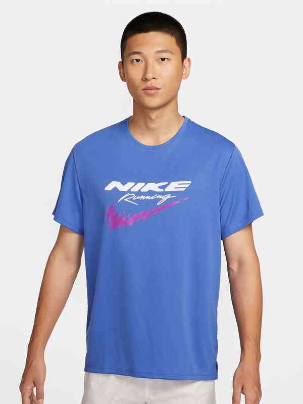 Nike Men French Connection Fc Barcelona Maroon Blue Jersey - Buy