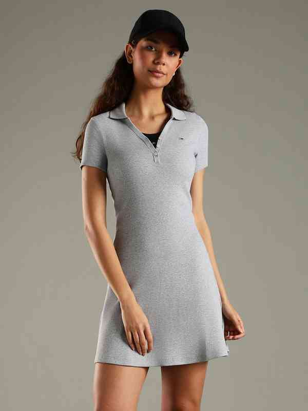 Grey Women Dresses Tommy Hilfiger - Buy Grey Women Dresses Tommy Hilfiger  online in India