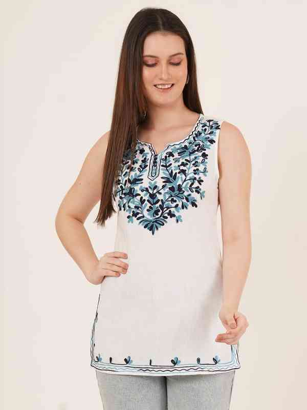 White Tops Women - Buy White Tops Women online in India