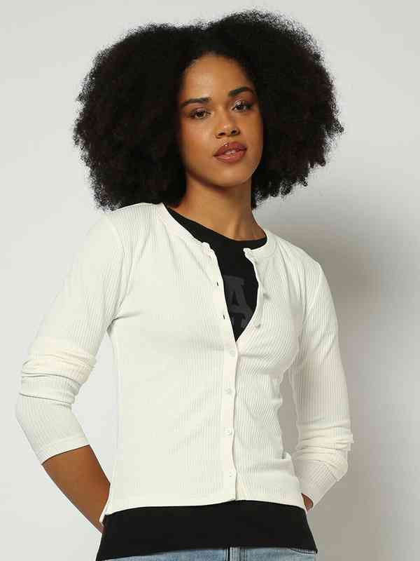 白*い様 YYPH low gauge knit cardigan jacket 白*い様 YYPH low gauge