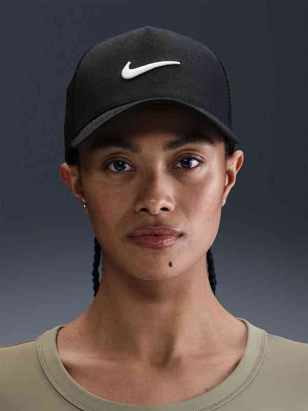 black nike womens cap