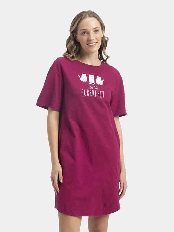 jockey night dress for ladies Christmas Pajamas Jockey Women Night Dress Sleepwear Jockey India Womens  Nightwear Half Sleeve Jockey Ladies