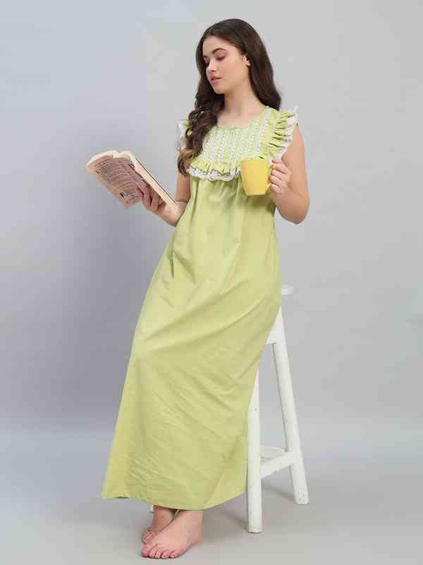 Sleeveless Nightwear - Buy Sleeveless Nightwear online in India
