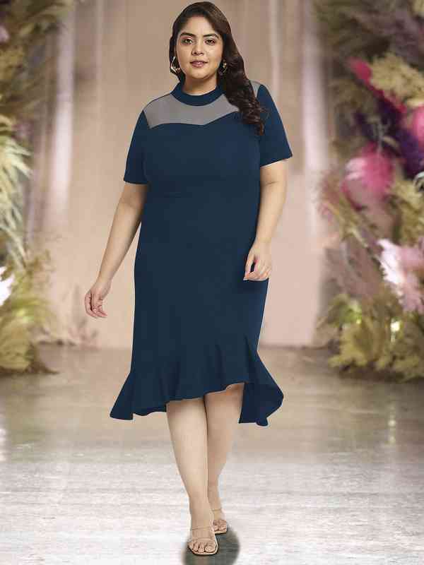 Plus Size Bodycon Dress - Buy Plus Size Bodycon Dress online in India