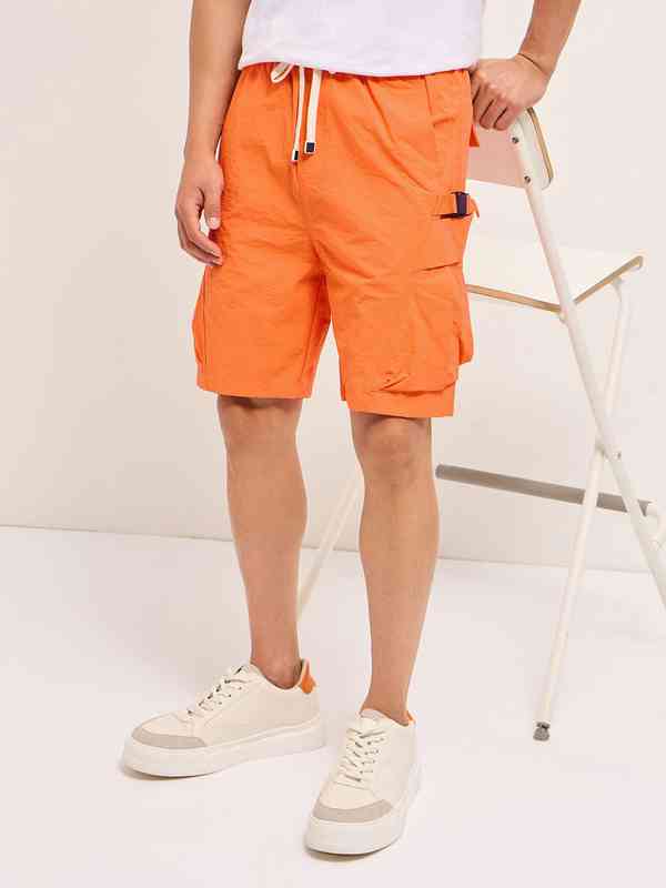 Men Orange Shorts - Buy Men Orange Shorts online in India