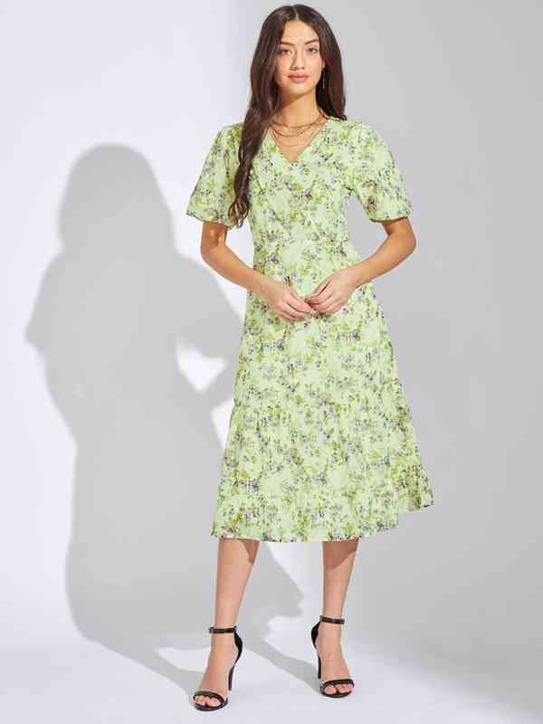 Latin Quarters Green Dresses - Buy Latin Quarters Green Dresses online in  India