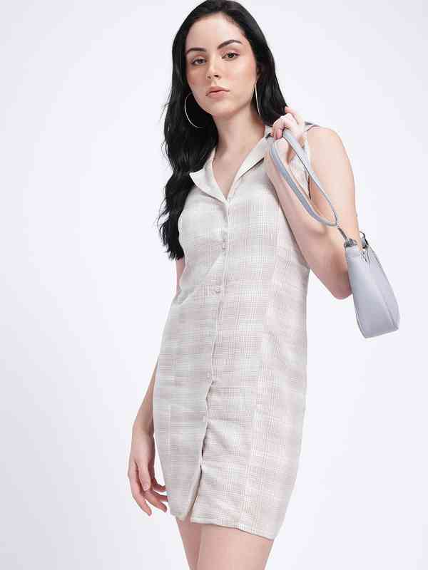 新品 Herlipto Checked Shirt Mini Dress M herlipto ◼︎Checked Shirt Mini Dress ¥24,000(tax in) color