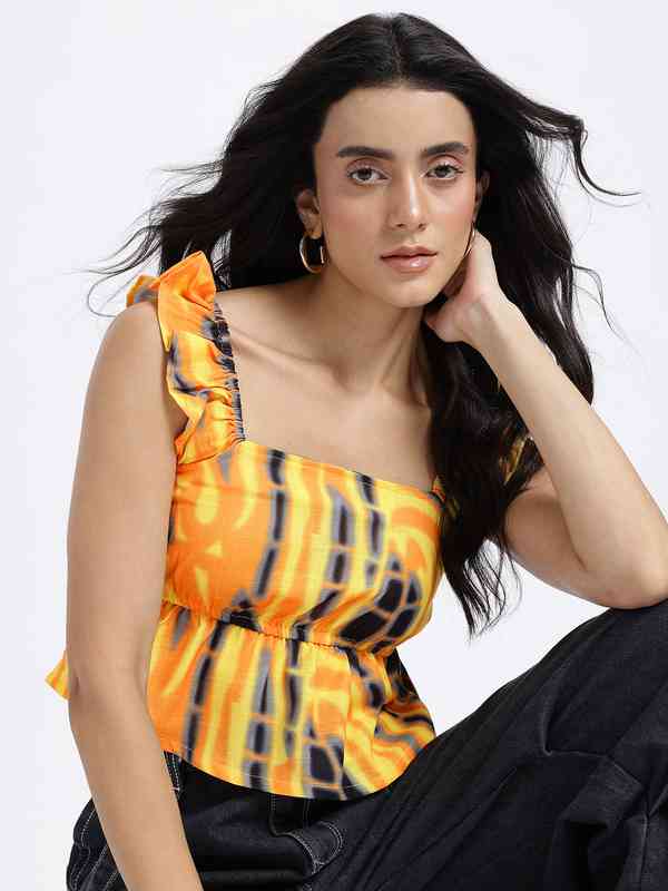 Frill Tops For Women - Buy Frill Tops For Women online in India