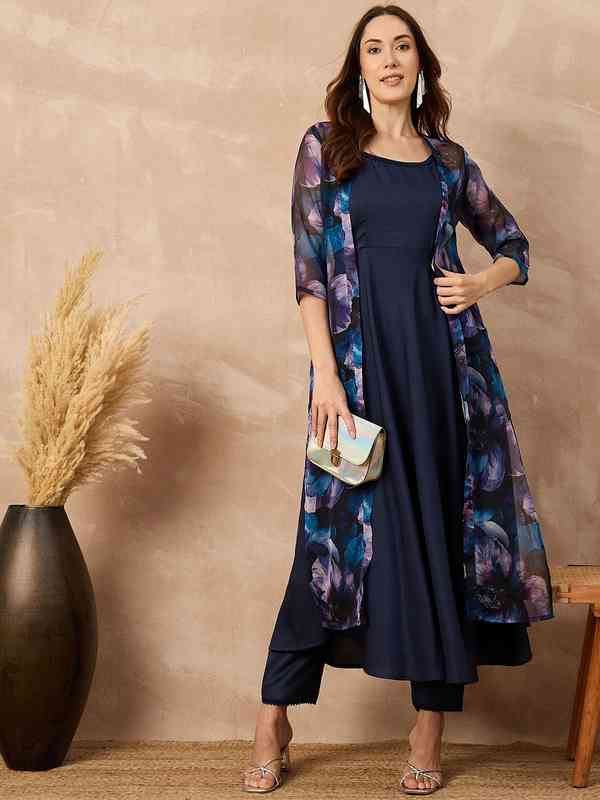 jacket designs myntra overcoat kurtis
