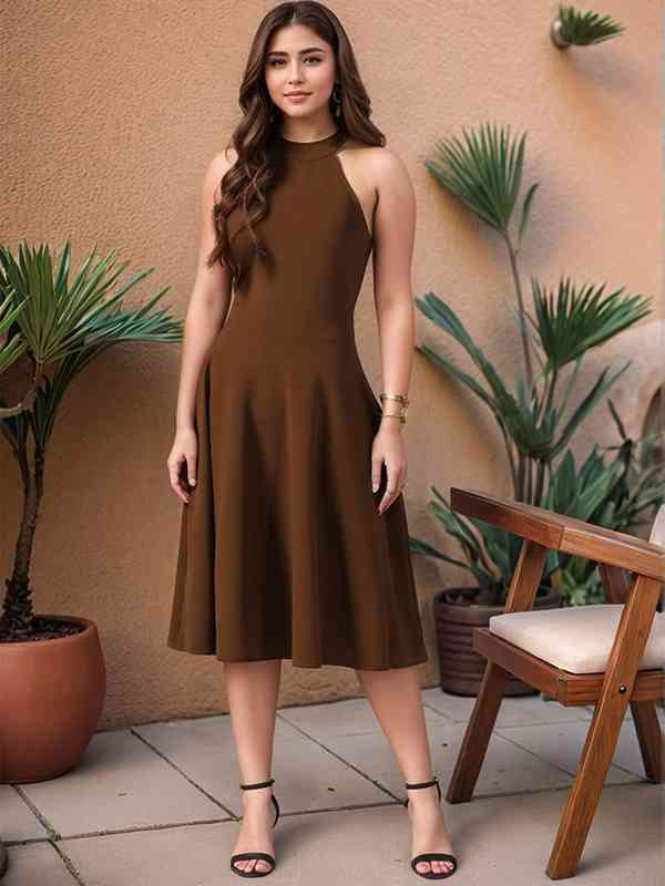 Coffee Brown Dresses - Buy Coffee Brown Dresses online in India