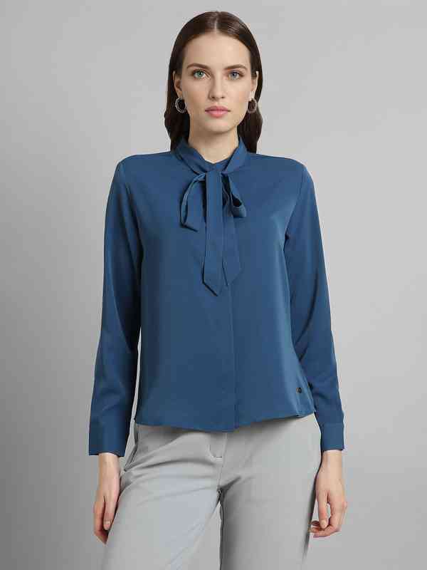 Collarless Shirts - Buy Collarless Shirts online in India