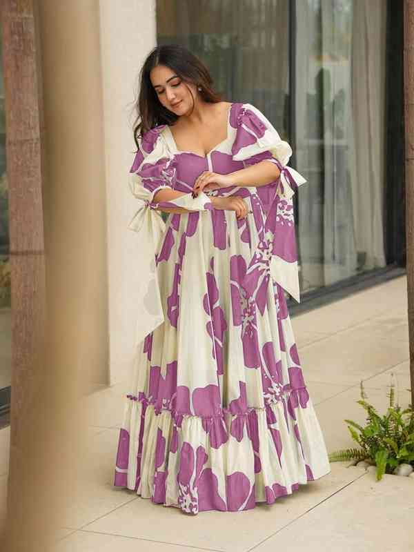 ワンピース Paddington Long Dress XS mauve beige Paddington Long Dress XS mauve beige