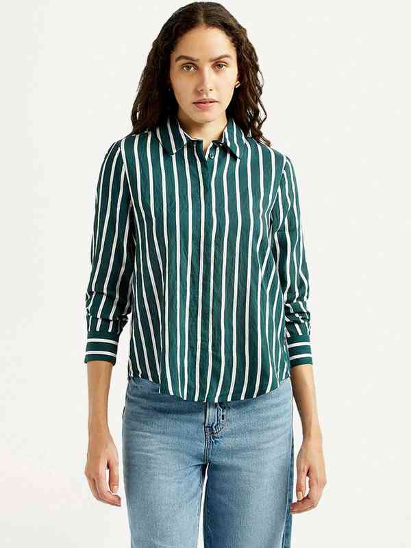 Women Green Shirts - Buy Women Green Shirts online in India Women Green Shirts - Buy Women Green Shirts online in India