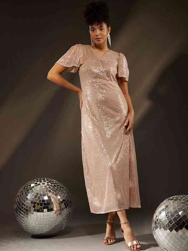 Rose Gold Dresses - Buy Rose Gold Dresses online in India