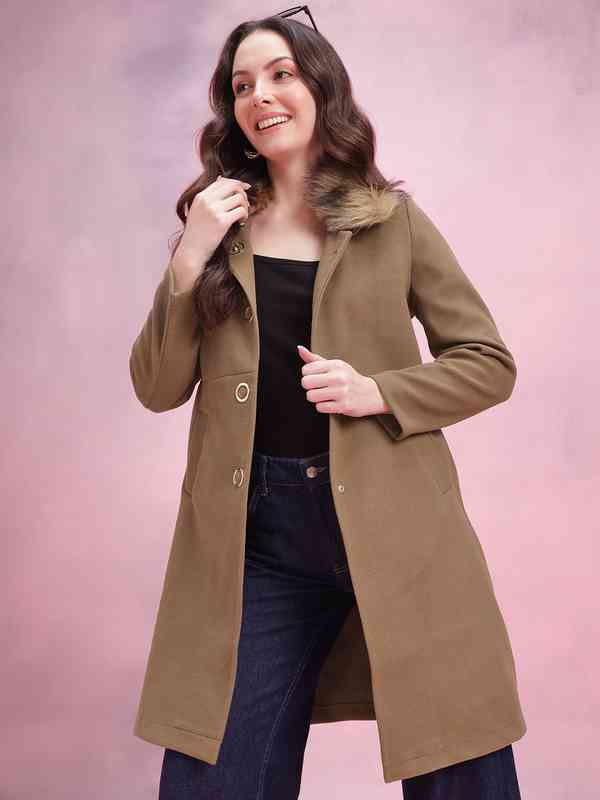 Double Breasted Half Coat - Buy Double Breasted Half Coat online