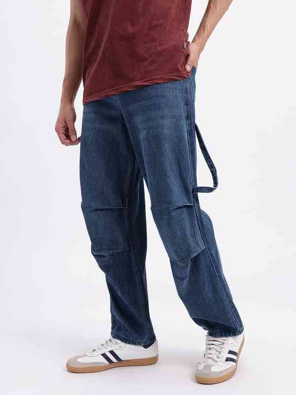 PLEATSPLEASE denim design pants ex PLEATSPLEASE denim design pants