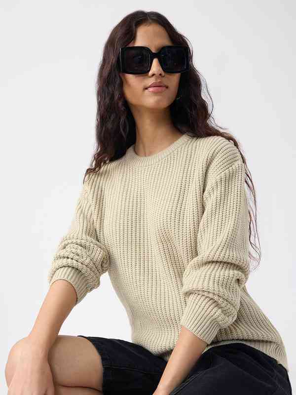 YUGYXL Fall Oversized Sweaters for Women Chunky Knit Long Sleeve Turtle Neck Pullover Tops Cozy Winter Clothing Army Green XXXL