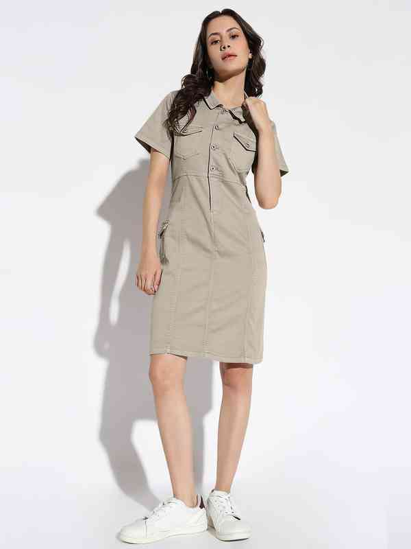 varley maple short sleeve mini dress Varley Maple Dress 2.0
